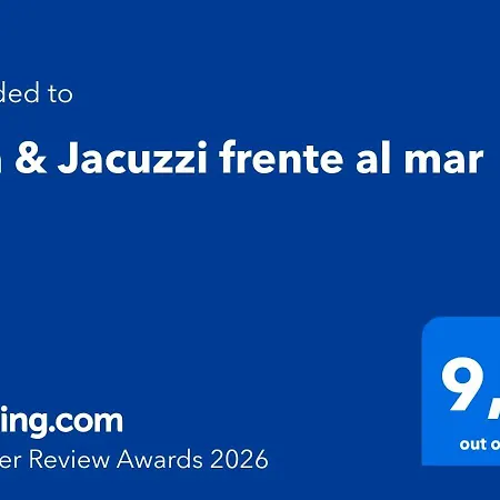 & Jacuzzi Frente Al Mar 아파트